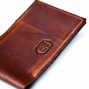 Case iPhone Wallet stand marca Simple color café thumbnail