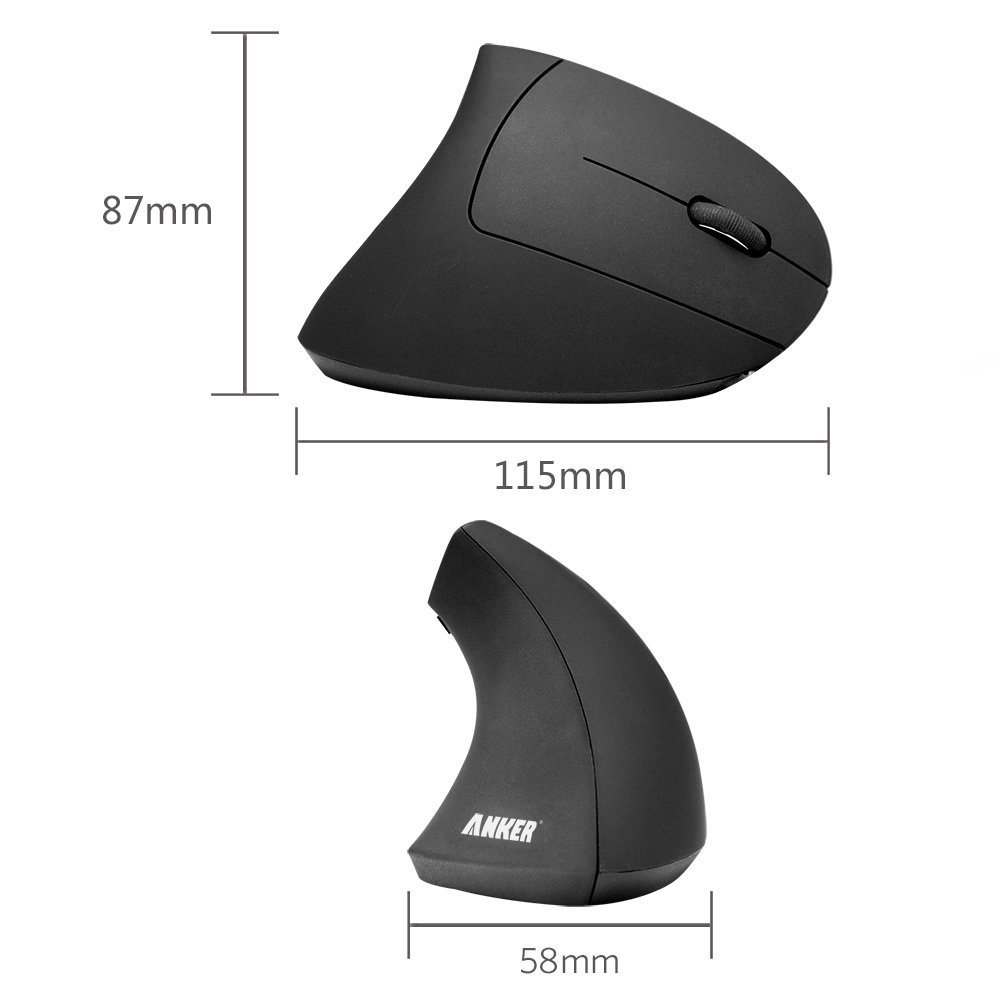 Mouse Anker Vertical Ergonómico Kemik Guatemala Kémik