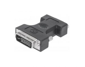 Adaptador Manhattan DVI-I macho a VGA hembra thumbnail