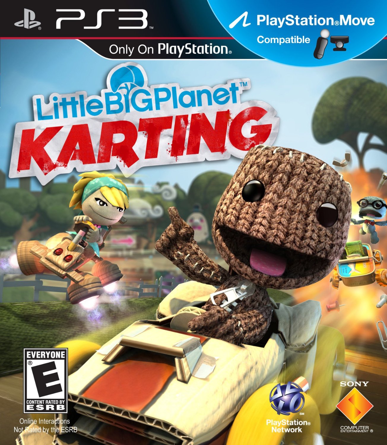 Juego Little Big Planet Karting Ps3 Kemik Guatemala Kemik