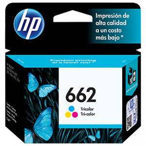 Cartucho HP 662 Color