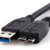 Cable para Discos Duros Externos de MicroUSB B a USB A XTECH XTC-365