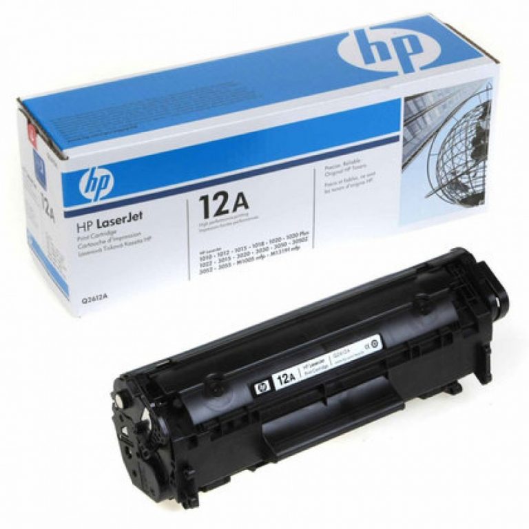 Toner HP 12A Para LJ 1015 color negro Kemik Guatemala
