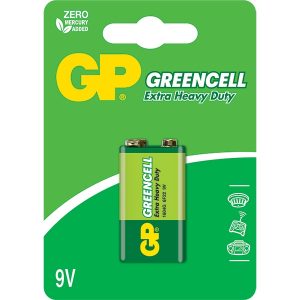 Batería 9V Greencell Carbón Marca GP thumbnail