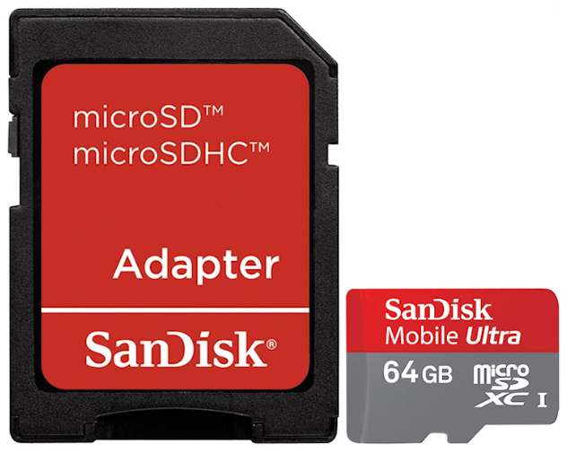 Memoria Micro Sdxc Sandisk 64gb Clase 10 Kemik Guatemala