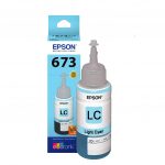 Botella de Tinta Epson 673 Light Cian (Refill)