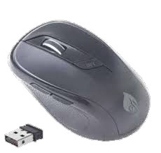 mouse inalámbrico green leaf