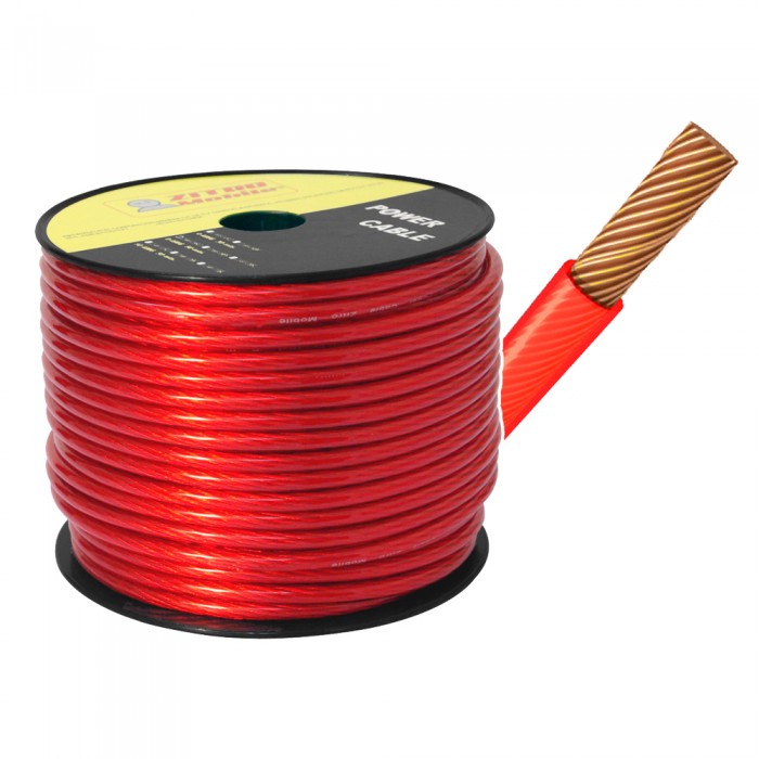 Cable P/Bocina Audiodrift Cal. 10, 250' Rojo Kemik Guatemala