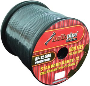 CABLE AUDIOPIPE PRIMARIO CAL. 12 NEGRO 500' thumbnail