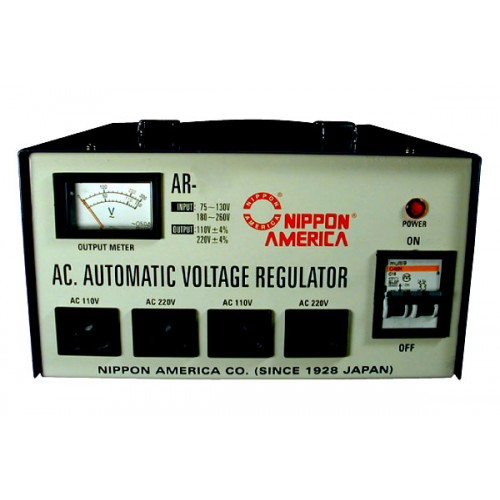 Regulador De Voltaje Nippon America 5000W Kemik Guatemala