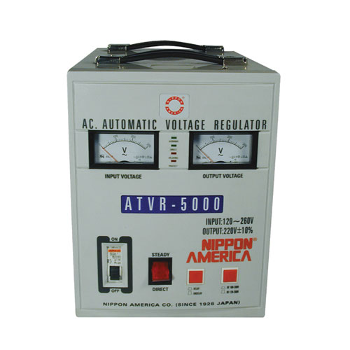 Regulador De Voltaje Nippon America 5000W Kemik Guatemala