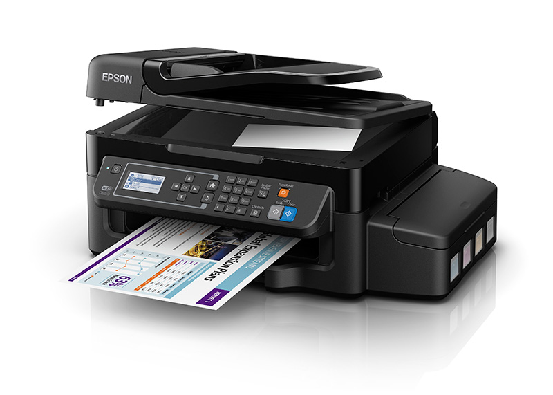 Impresora Multifuncional Epson Ecotank L575 de Sistema Continuo Wi-Fi Fax  Ethernet - Kemik Guatemala