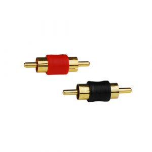 PLUG NIPPON AMERICA RCA MACHO A MACHO B/ 10 PIEZAS R/N GOLD thumbnail