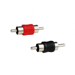 Nippon America Plug RCA Macho a Macho Rojo y Negro con Plateado - 10 Unidades thumbnail