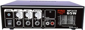Amplificador TMC 65W RCA/3.5/Aux/sirena thumbnail