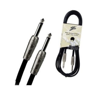 Cable para instrumento Zebra plug 1/4 a 1/4 Mono 10' calibre 20