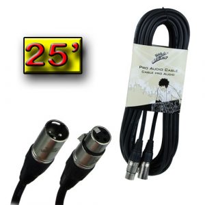 Cable P/ Mic. Zebra XLR Macho a XLR Hembra 25' Cal 24 thumbnail