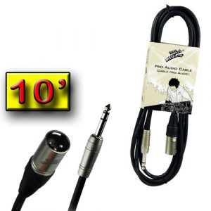 CABLE ZEBRA XLR MACHO A 1/4 ST. 10' CAL 24 thumbnail