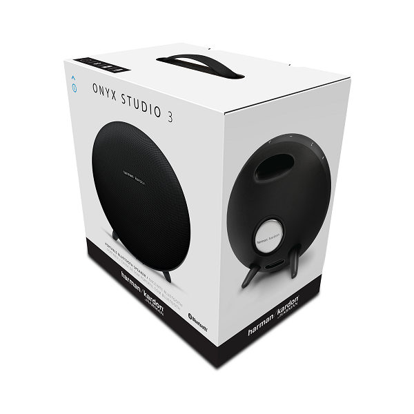 Bocina Harman Kardon Onyx Studio 3 Bluetooth Inalambrico 4X15W Negro -  Kemik Guatemala