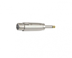 Adaptador TMC XLR hembra a 1/4'' macho mono thumbnail