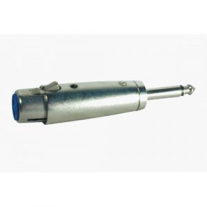 Nippon America Conector para Microfono Hembra a Plug de 1/4 de 3 Pines thumbnail