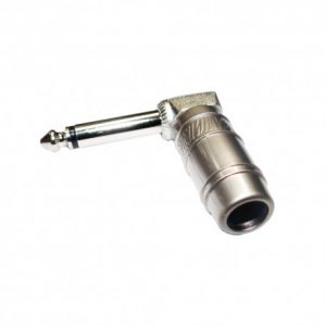 Plug Zebra 1/4 Mono Angulado Nickel thumbnail