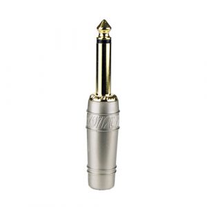 Plug Zebra 1/4'' mono Gold Plateado 83mm / 9.5mm CAL 1 thumbnail