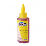 Refill de tinta NKT de 100ml  p/impresora color amarillo