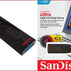 Memoria USB SanDisk Ultra 64GB Color Negro