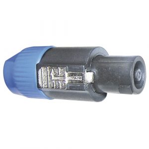 Conector p/bocina speakon 4 pines macho negro sin cola marca Nippon America thumbnail