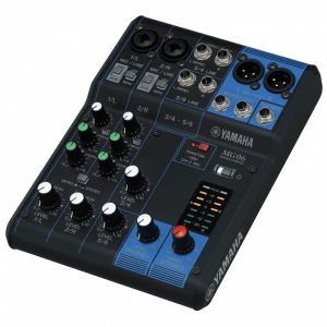 Consola profesional de 6 canales - Marca Yamaha MG06 - Color Negro thumbnail