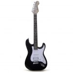 Guitarra Eléctrica marca Hendrix color Negro Tipo TC con Estuche