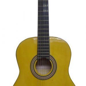 Guitarra Clasica Valenciana 39'' Color Amarillo con Estuche
