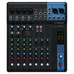 Consola profesional analóga de 10 canales YAMAHA MG10 color negro thumbnail