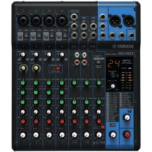 Consola profesional analóga de 10 canales con efectos e interface USB YAMAHA MG10XU color nagro thumbnail
