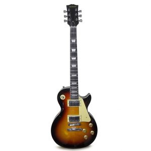 Guitarra Eléctrica marca Hendrix tipo LP Color Sunburst con Estuche thumbnail