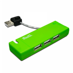 HUB USB Klip Xtreme 4 Puertos USB 2.0 Color Verde