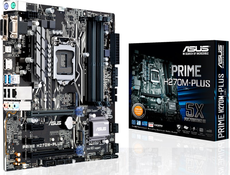 Asus prime h270m plus обзор