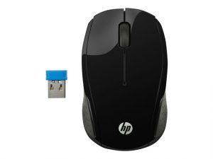 HP 200 Mouse Inálambrico USB 2.4GHz 1000 DPI - Negro thumbnail