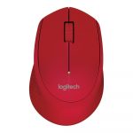 Mouse Inalámbrico M280 color Rojo marca Logitech