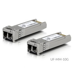 Módulo de transceptor Ubiquiti U Fiber Multi-Mode SFP (mini-GBIC) 10 GigE (Paquete de 2 unidades)