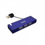HUB USB Klip Xtreme 4 Puertos USB 2.0 Color Azul