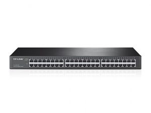 Switch de 48 puertos TP-link TL-SG1048, 10/100/1000Mbps, Sobremesa, Rackmount Kit thumbnail