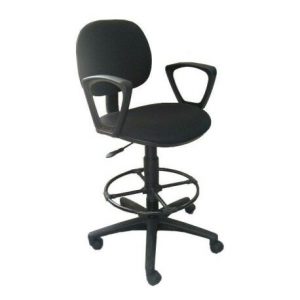 ABM Silla Tipo Cajero con Brazos - Negro thumbnail