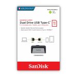 Memoria USB Dual Drive Ultra de 16GB marca Sandisk OTG USB 3.1 a USB Tipo C