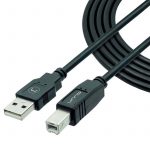 Cable USB Para Impresora Unno Tekno 6 pies CB4006BK