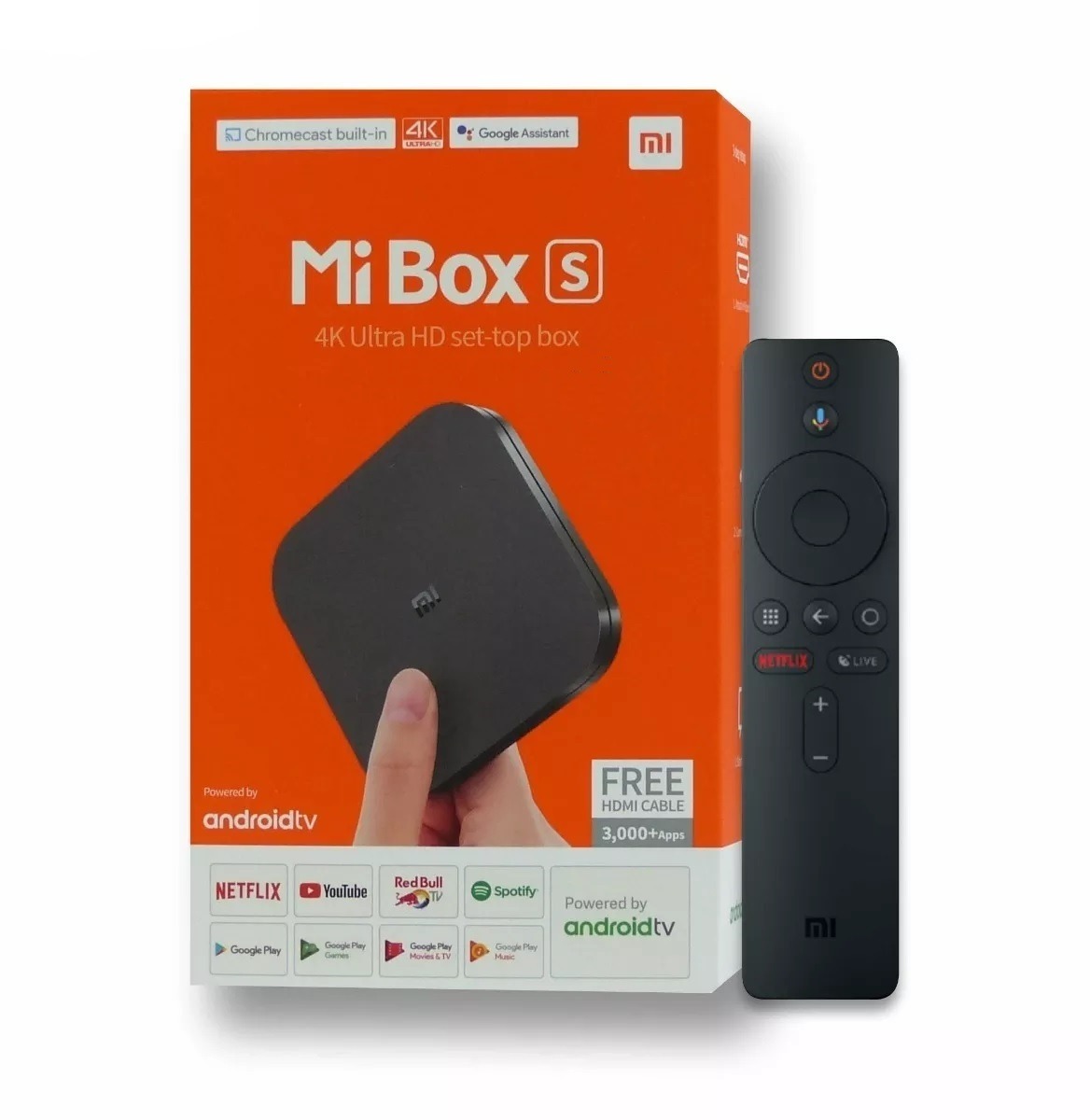 Купить Xiaomi Mi Box S Black