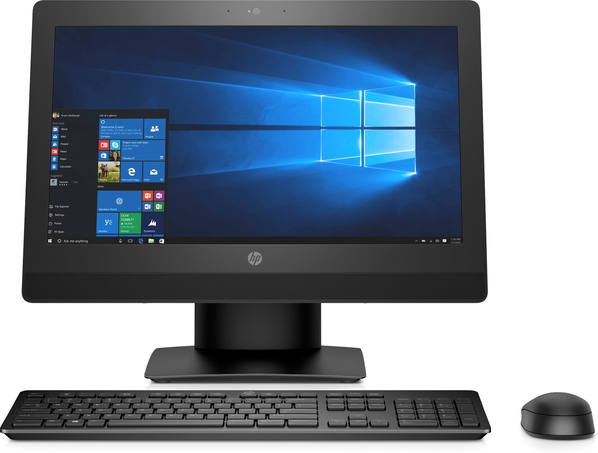 Computadora De Escritorio Todo En Uno Hp Proone 400 G3 I7 7700t 4gb Ram