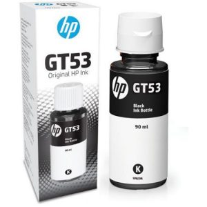 Botella de Tinta HP GT53 color Negro DesignJet Original de 90 ml (Refill)