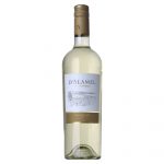 Botella de Vino Blanco D'Alamel - Sauvignon Blanc - Chile - Valle Central